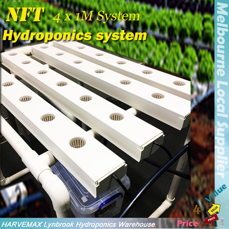 Hydroponics Mini Backyard NFT System Nutrient Film ...
